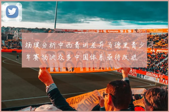 杨璞分析中西青训差异马德里青少年赛场次众多中国体系亟待改进