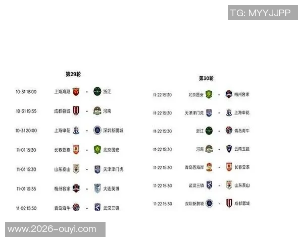 中超争冠末轮间隔22天的背后原因揭示年初赛程安排的世界杯冲击策略 中超争冠末轮间隔22天的背后原因揭示年初赛程安排的世界杯冲击策略